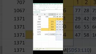 Excel Ninja - Formula Locking & F4 Shortcut #excel #exceltipsandtricks #exceltricks #exceltutorial