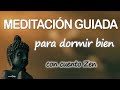Meditación GUIADA para DORMIR BIEN con CUENTO BUDISTA ZEN | RELAJACION GUIADA | Mindfulness AMITABA🧡