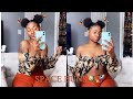 Space Buns on Natural Short Curly Hair