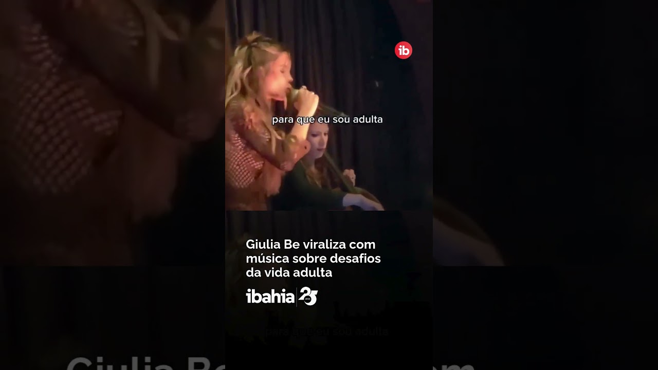 Giulia Be viraliza com música sobre desafios da vida adulta 