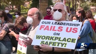 Students, teachers demand OU put stricter COVID-19 protocols in place