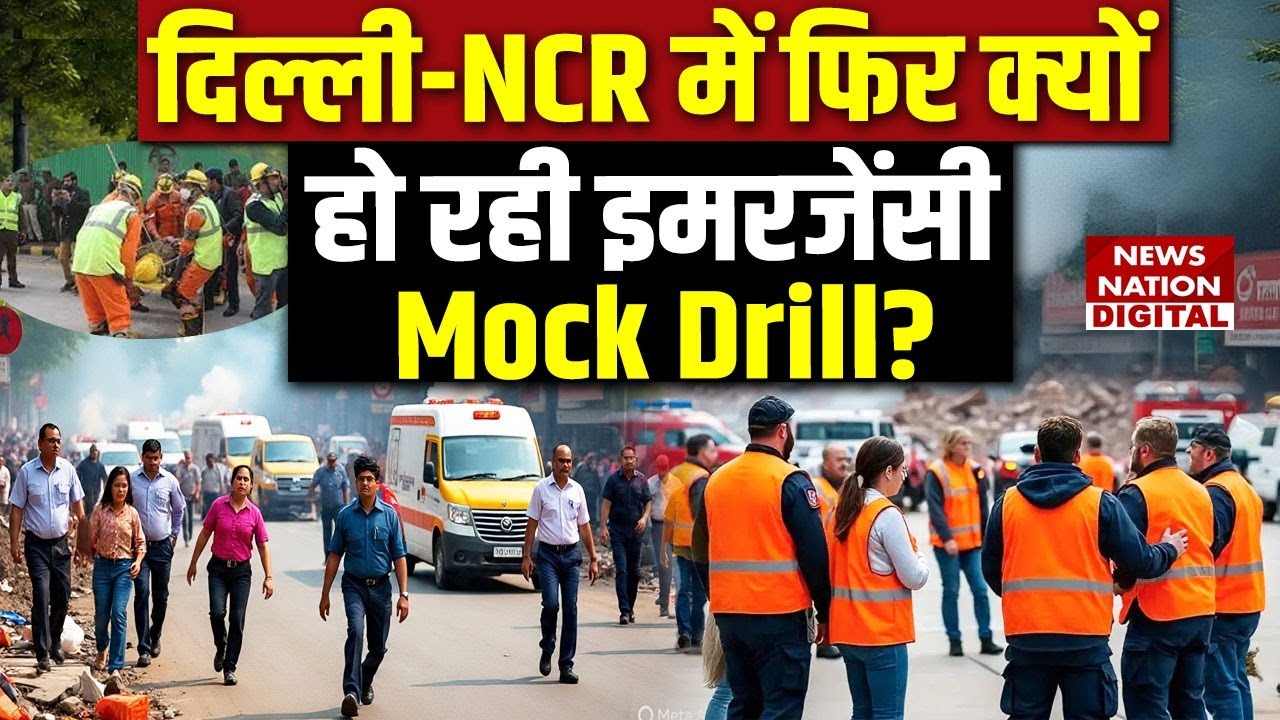 Delhi Mock Drill Suraksha Chakra:जानिए 1 august को क्या होगा | NDMA की बड़ी mock drill |Full Details