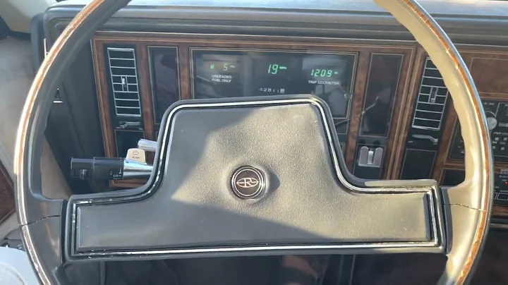 For Sale 1984 Buick Riviera 5.0L one owner- Starting up