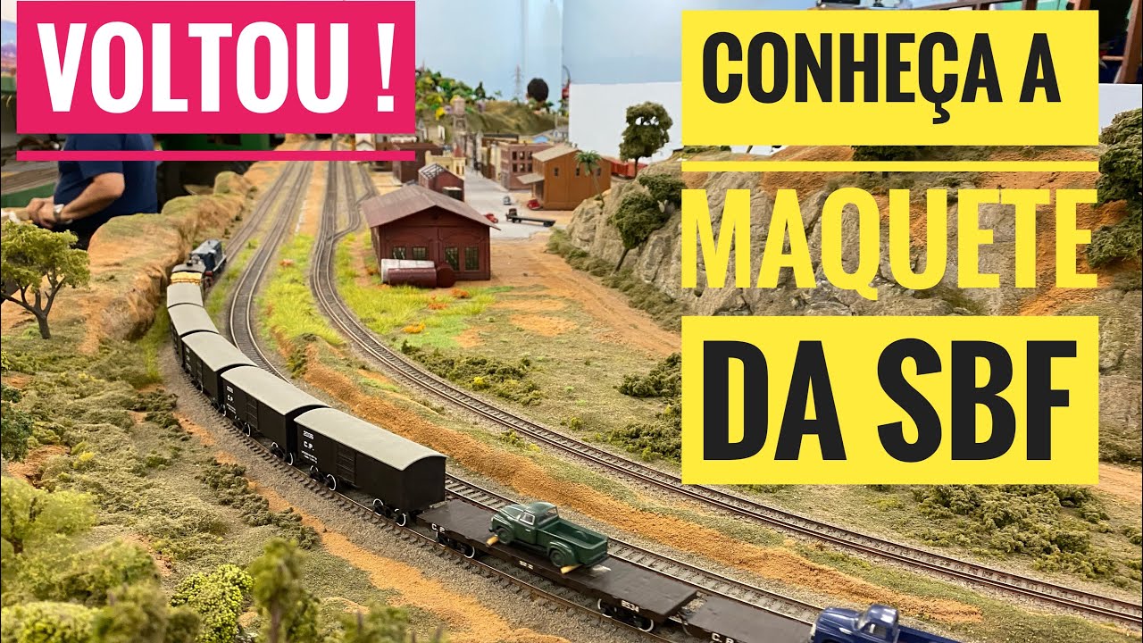 A VOLTA da Maquete da SBF ( Tour Virtual ) - 02out21