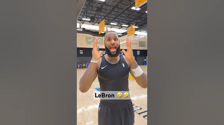 LeBron’s HILARIOUS reaction to being the oldest player in the NBA! 🤣👑 | #Shorts