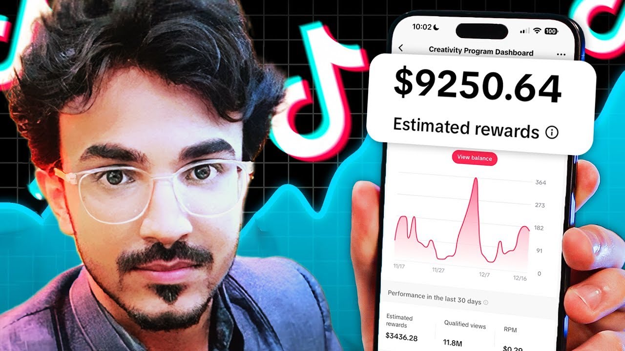 I Tried TikTok (Creativity Program Beta) For 30 Days | How to make $10k ...