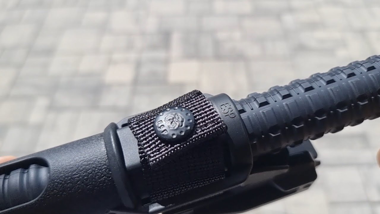 Telescopic baton 26" H hardened, black | AFG Defense