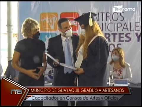 Municipio de Guayaquil graduó a artesanos capacitados en Centros de Artes y Oficios