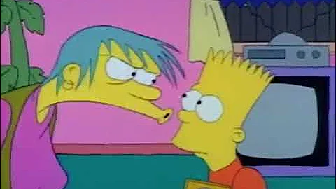 Unusually Smooth Animation on "The Simpsons" (volume warning)