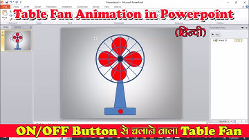 Table Fan Powerpoint Animation | Powerpoint Table Fan Animation | Table Fan Powerpoint Presentation