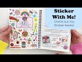 Sticker with me- Check out my sticker books!