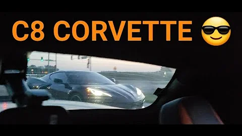 BOOSTED C5 Z06 VS C8 CORVETTE