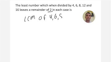 the least number which when divided by 4, 6, 8, 12 and 16 leaves a remainder of 2 in each case is