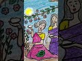 "A journey through soul. to expressi, each stroke tells a different story of grace."#HandDrawn