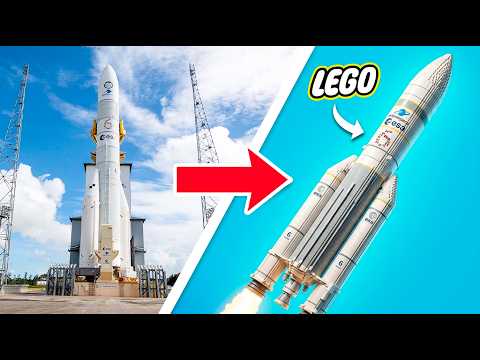 Ils veulent construire la PLUS GROSSE FUSÉE en LEGO ! (500 000 pièces)