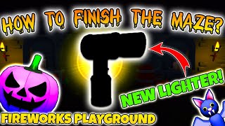 HOW TO FINISH THE MAZE IN FIREWORKS PLAYGROUND?! screenshot 2