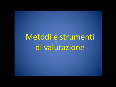 Video: Regole Di Valutazione Degli Studenti