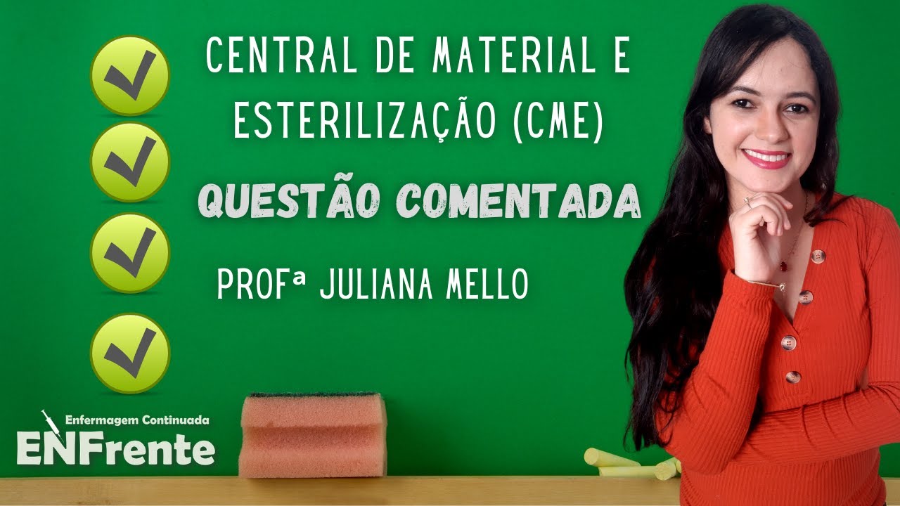 CME - Questão Comentada (Banca IADES/2019)  (Profa. Juliana Mello) - YouTube