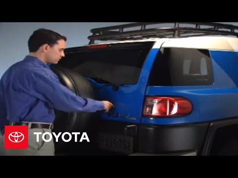 2007 2009 Fj Cruiser How To Hood Release Toyota Youtube