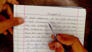 RF Microwave Engineering | Chapter#02 | Problem#2.5 | Smith Chart | David M. Pozar