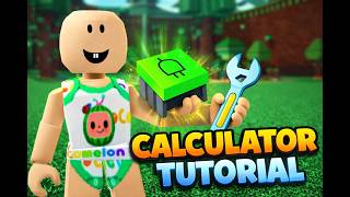 Quick ADDITION CALCULATOR in BABFT! | Build A Boat for Treasure