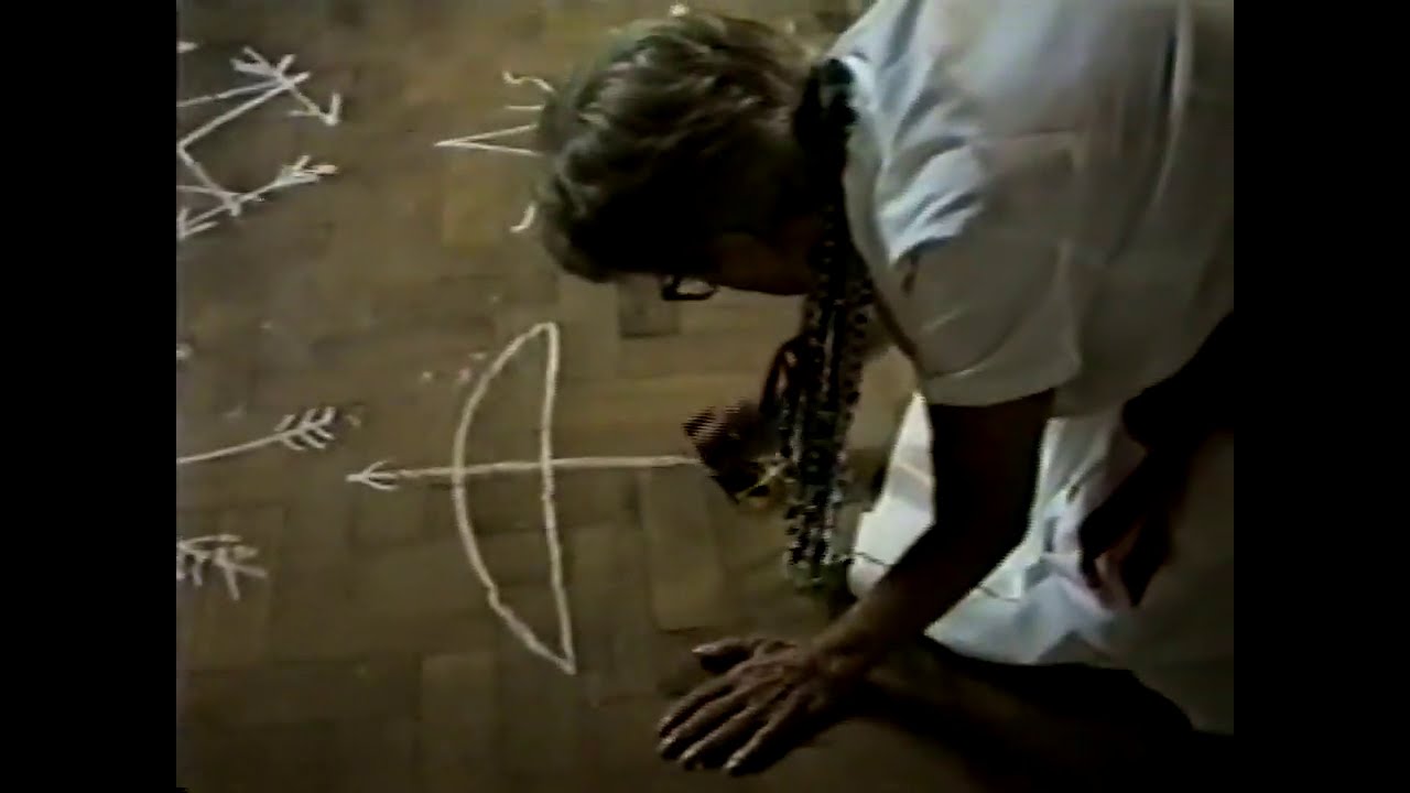 Cabana de Pai Antônio. Sessão de Preto Velho. Boca do Mato. 1996. Parte 1.