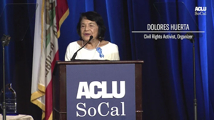 ACLU SoCal honors Dolores Huerta