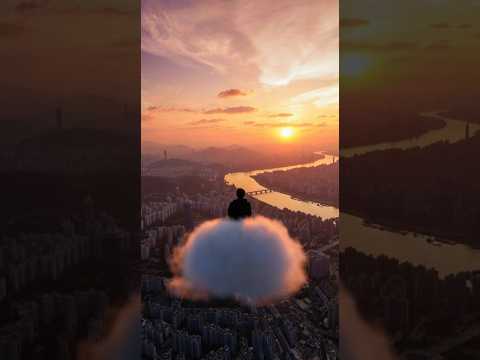 구름생성기능으로 근두운처럼탈수있는 <strong>호버보드</strong>