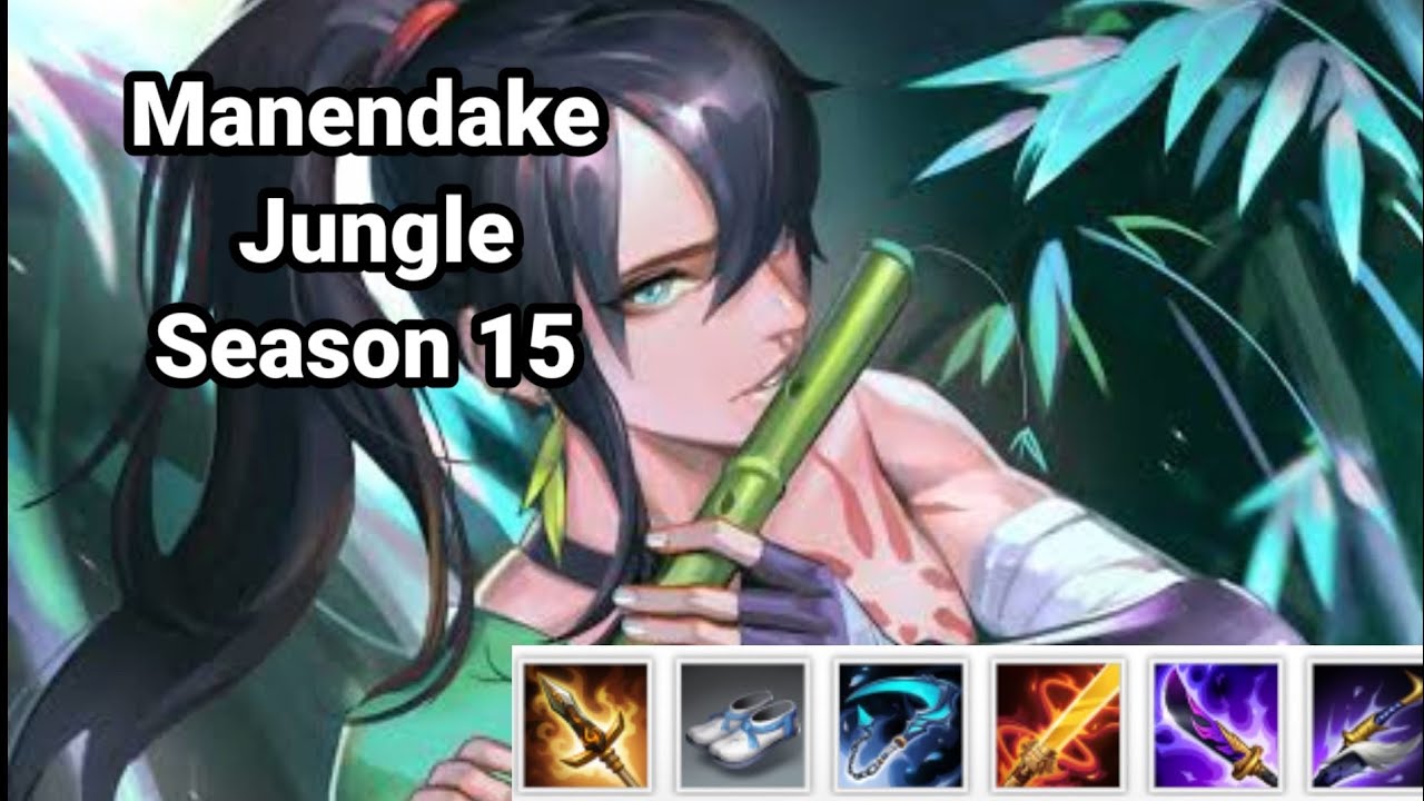 Manendake Jungle Gameplay Onmyoji Arena Season 15
