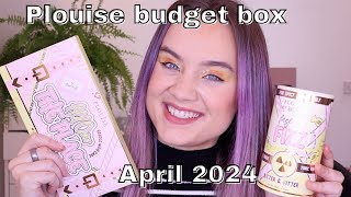 UNBOXING THE PLOUISE BUDGET BOX APRIL/ MAY 2024 NEW IN PLOUISE MAKEUP