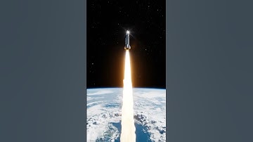 Rocket Launch Seen from Space | 4K IMAX Cinematic Shot | Ultra-Realistic Visuals #nasashorts