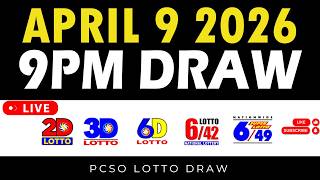 9PM PCSO Lotto Result (April 9, 2026) screenshot 4