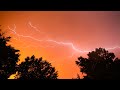 Epic Sunset Lightning (Slow Motion)