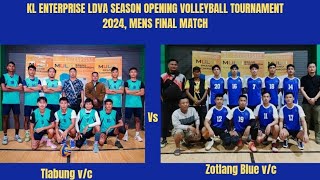 KL ENTERPRISE LDVA FINAL MEN : TLABUNG VS ZOTLANG BLUE