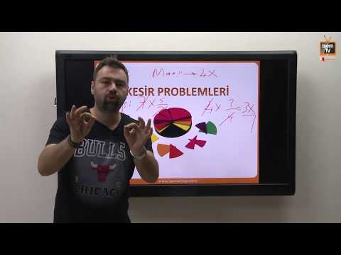 38) KPSS Matematik - Kesir Problemleri - Alper Keskin (2018)