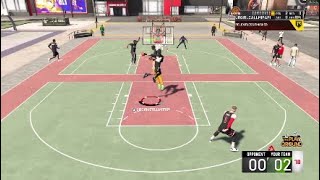 GETTING CONTACT BODY FOR DAYS NBA 2K20 MYPARK GAME PLAY