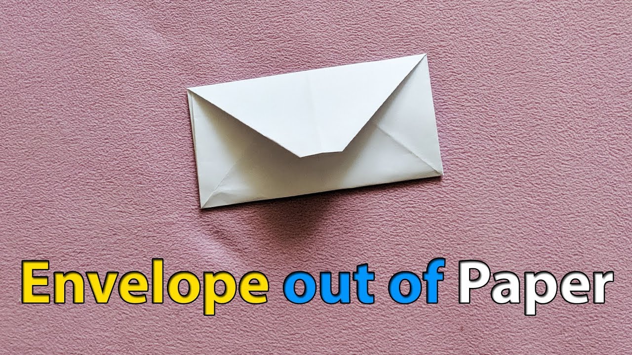 How to make envelope out of paper - How to Make Paper Things at Home #3 ...