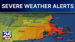 Severe weather warnings, advisories in effect in Mass. See what to expect where you live screenshot 5