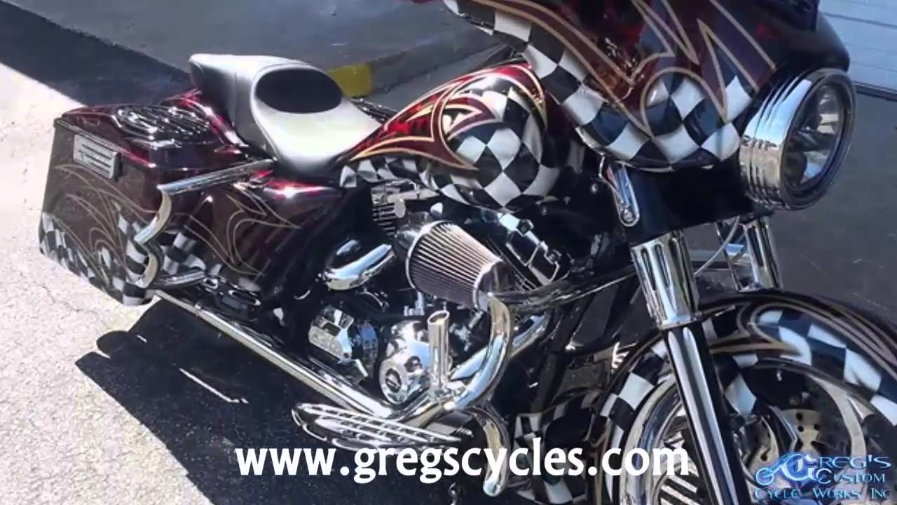 Baddest Custom Ape Hanger Handlebars On This Motorcycle At Gregs Custom Cycles 727 461 4840 Youtube