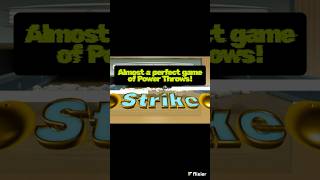 ALMOST PERFECTION In Power Throws - Wii Sports Bowling #wiisports #bowling #speedrun