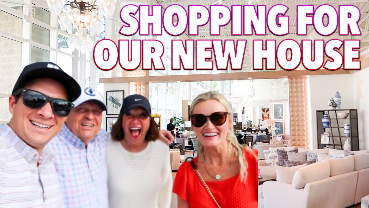 SHOPPING FOR OUR NEW HOUSE! BUYING NEW FURNITURE 🛋 FURNITURE SHOPPING