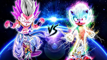 Gotenks Ultra Ego Instinct OP (New) VS Sonic Chaos OP (all form)in Jump Force Mugen