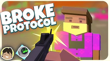 SECRET WEAPON STASH & KILLING SPREE - Broke Protocol (GTA V Blocky Lets Play/Gameplay/Funny Moments)