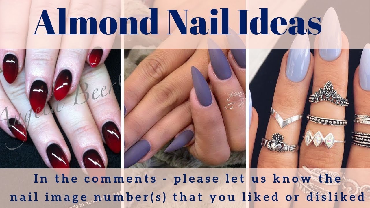 Simple Almond Nail Design - wide 9