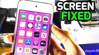 iPod Touch Screen NOT Responding To Touch / Freezing / Unresponsive How To FIX