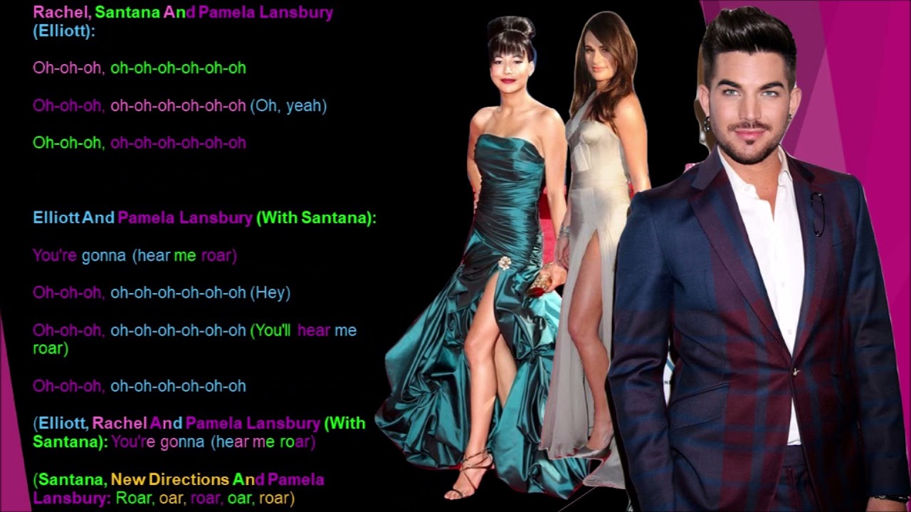 Roar Glee Lyrics