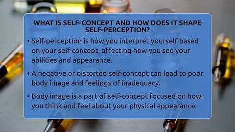 What Is Self-concept And How Does It Shape Self-perception? - Inside Body Image