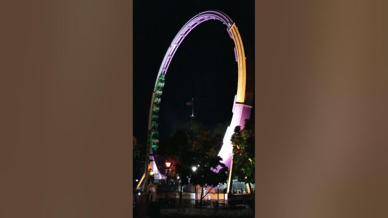 Mardi Gras Hangover off ride Fright Fest Six Flags Great America Gurnee