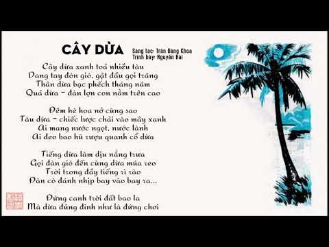 Video Bài thơ: Cây dừa - Trần Đăng Khoa - Nguyễn Hải - youtube