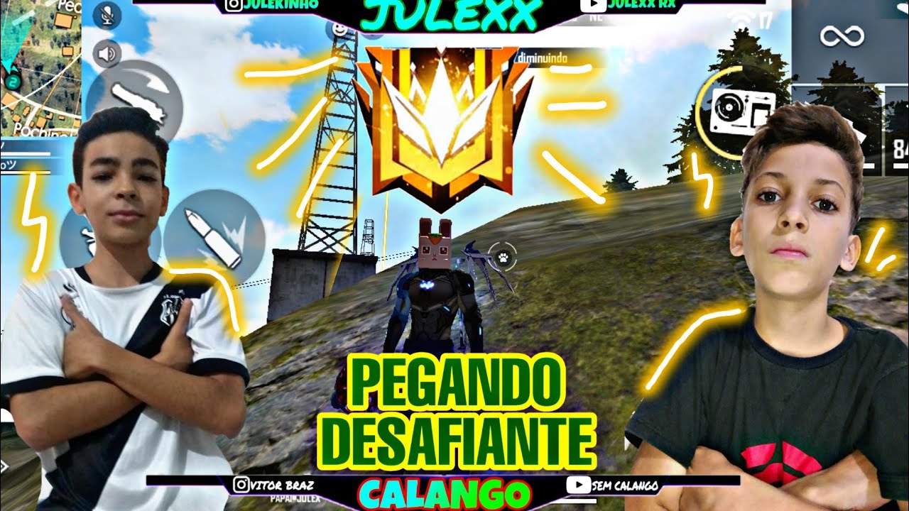 PEGANDO DESAFIANTE #1 FREE FIRE JULEXX - YouTube